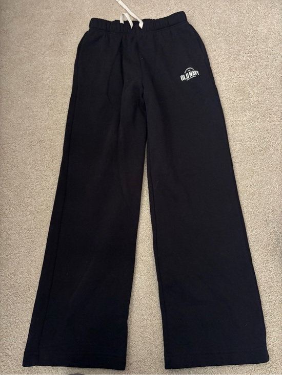 Old Navy Pants - Women’s old navy athletic comfy wide leg sweats black sz XS. Sf/1 cat home